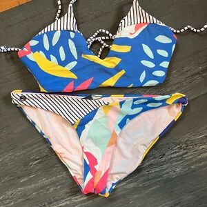 Maaji Blue and Yellow Bikini